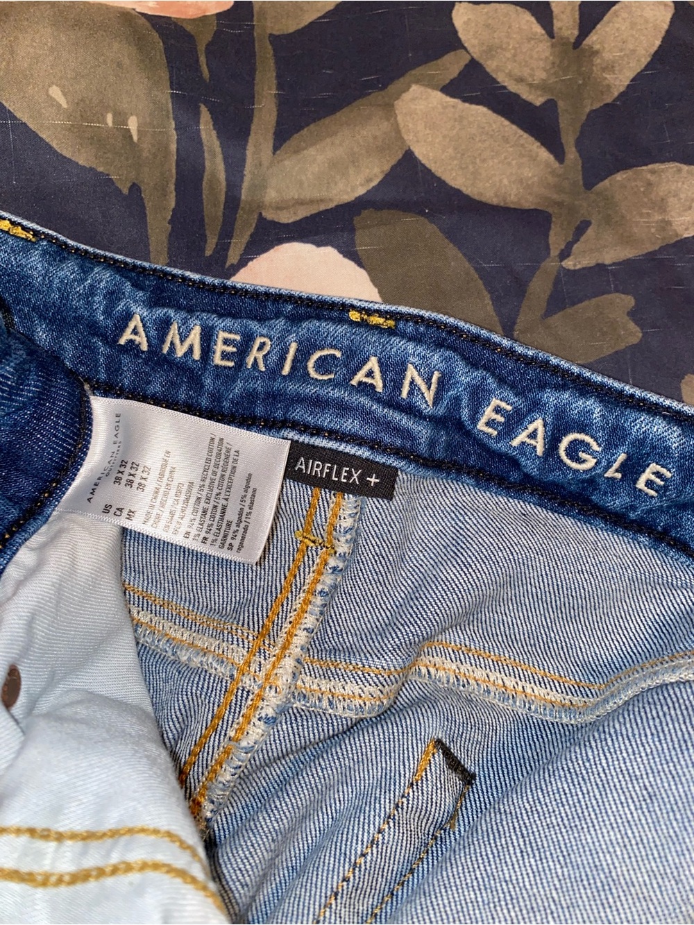 American Eagle Light Blue Airflex+ Jeans